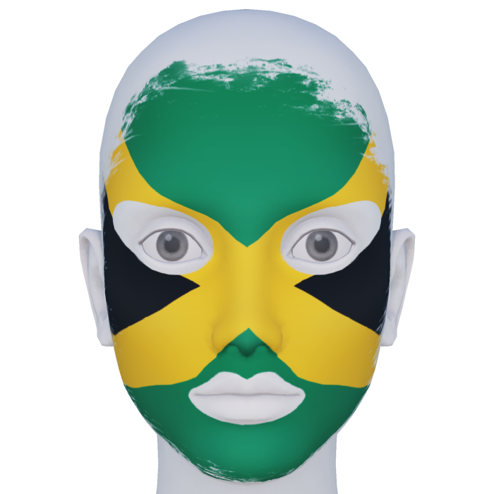 Jamaica Facepaint