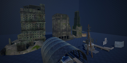 Post-Apocalyptic Roblox Buildings Asset Pack preview 3