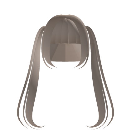 ♡ anime girl moe pigtails boba