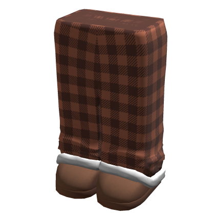 Pajamas and Slippers Brown