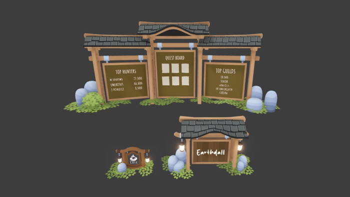 Signboards & Quest Boards [Silvergarden Village] preview 2