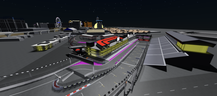 Las Vegas Street Circuit (F1) preview 1