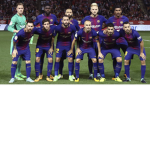 Barcelona fans and fam