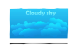 Cloudy Sky Gymnastics!