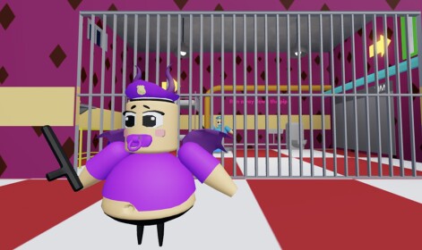 EVIL BARRY'S BABY PRISON RUN! (Obby)