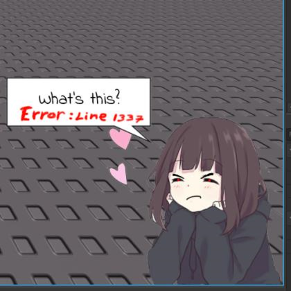 Anime Girl Messages (On Error Version)