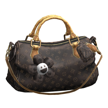 2000s Vintage Luxury Designer Purse (Brown) Roblox item