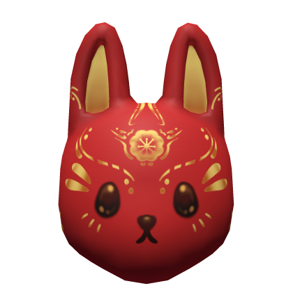 Lunar Bunny Mask Roblox item
