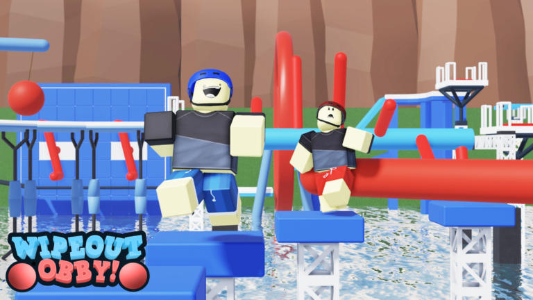 Wipeout Obby! (NEW) screenshot 4