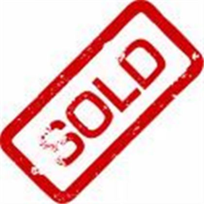 sold sign Roblox decal