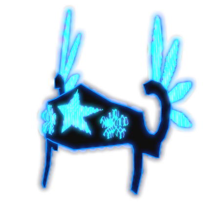 [🌟 Glow + Rainbow] Neon Valk + Star Crown Rose