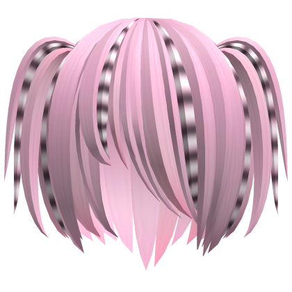 ノ_< pink shy scene scene with raccoon stripes