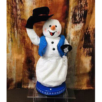 Animated Spinning Snowflake Snowman & Extras!