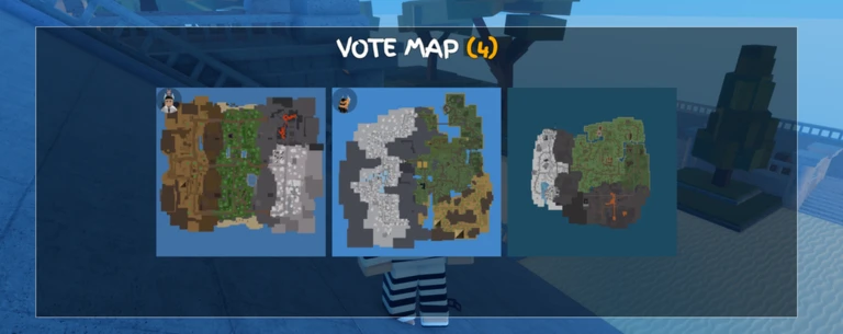 Battle Royale MAP VOTING