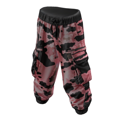 Baggy Pink Cargo Pants