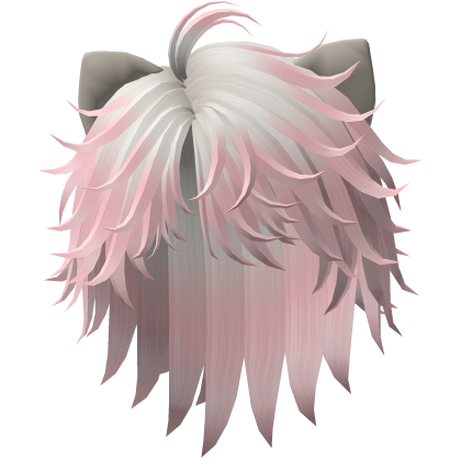 Boy Cat Hair Blonde & Pink Halloween Roblox item