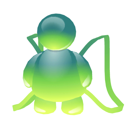 Green Frutiger Aero Buddy Backpack 1.0 Roblox item