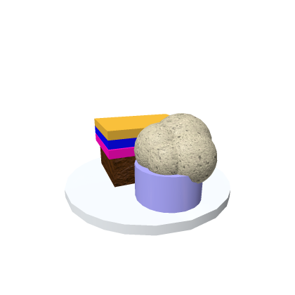 CZ Cake & Ice Cream Plate