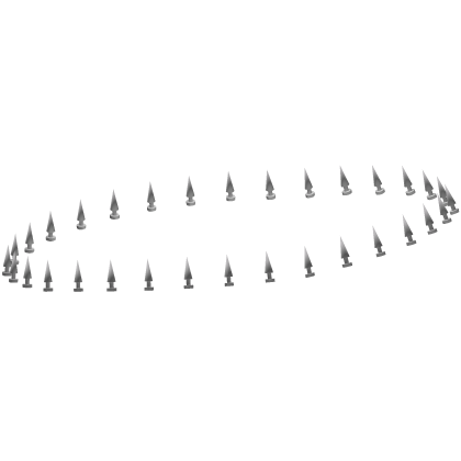 classic fedora spikes silver metal cf addon