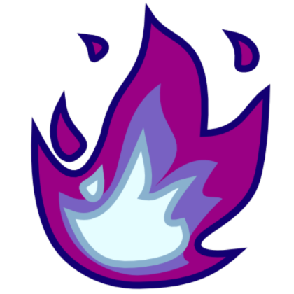 Purple Flame Roblox decal