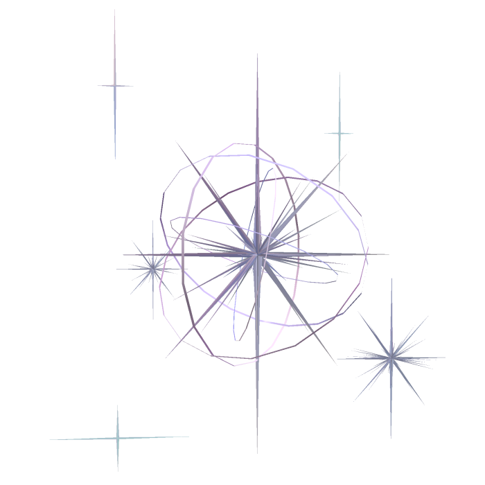 Glowing Star Aura Front