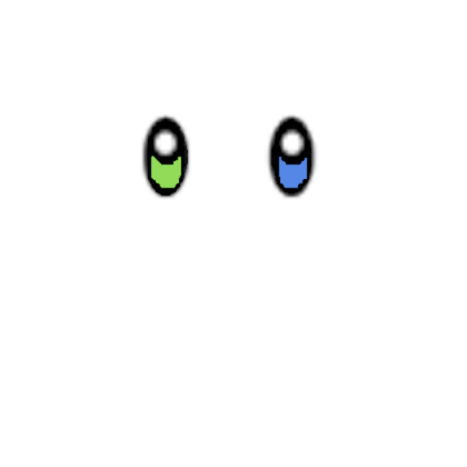 green/blue eyes Roblox decal