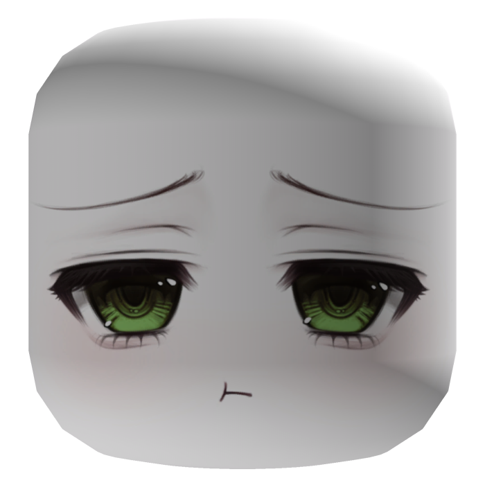Sleepy Moe Emo Doll Face