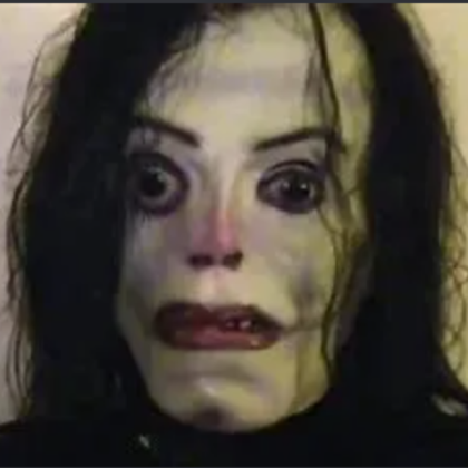 cursed Micheal Jackson Roblox decal