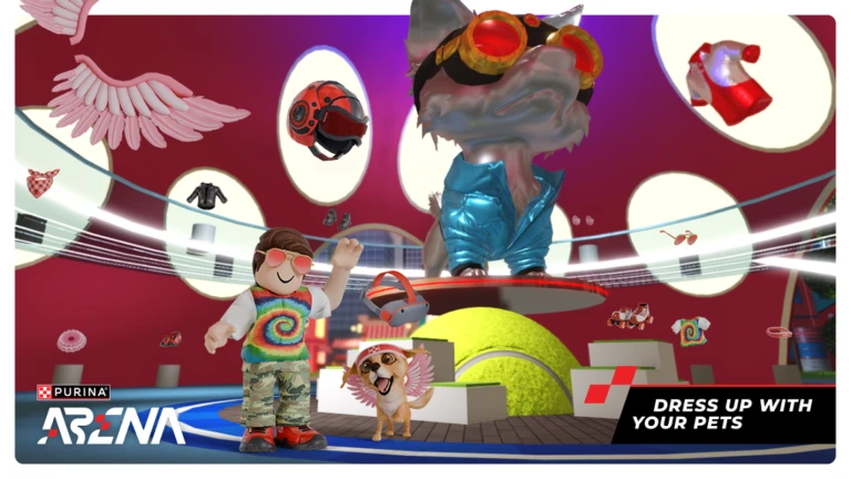 Corrida de Pets da Purina Arena - Roblox