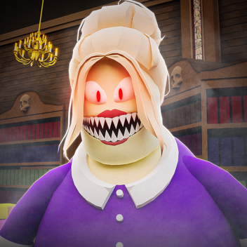 Escap Miss Marie'S Library! (Scary Obby)