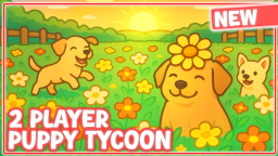 🐶 Tycoon szczeniąt dla 2 graczy!