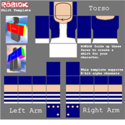 meep's School uniform (Girl's)-(Shirt) Roblox decal