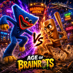 Age of Brainrots! (Huggy Wuggy)