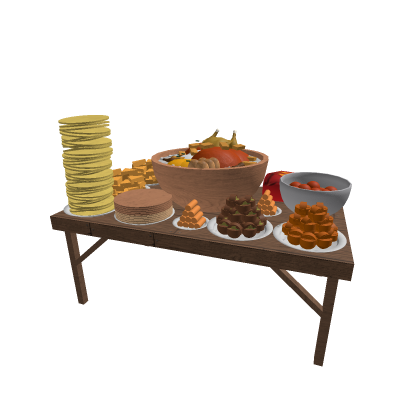 🌙 Ramadan Iftar Dinner Table Food Feast Set