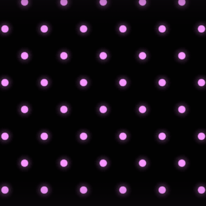 Pink Glowing Polka Dots