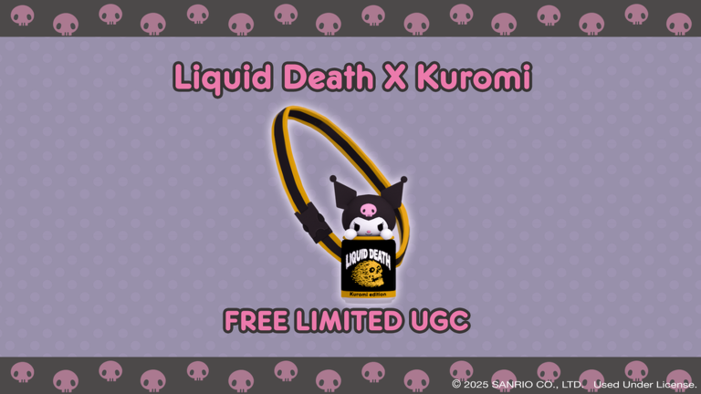 Liquid Death x Sanrio!🎉