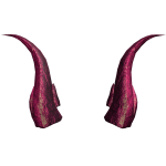 Pink Iron Horns