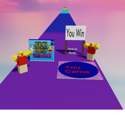 Walk to the end for free admin!