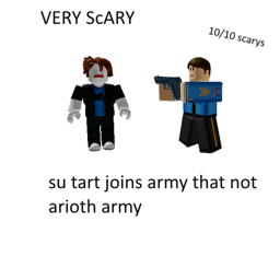 sutart joins army that not arioth (scary) (PART 3)