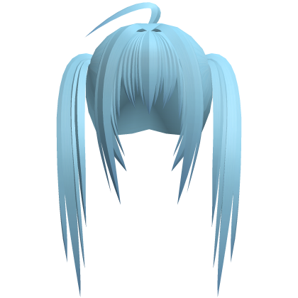 ʚ cute chibi moe long blue pigtails ɞ Roblox item
