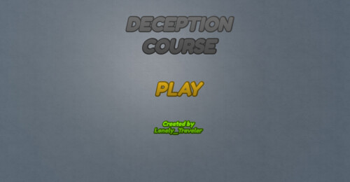 Deception Course GameJam Submission