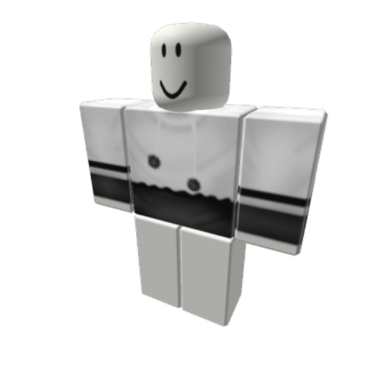 b&w hoodie Roblox decal