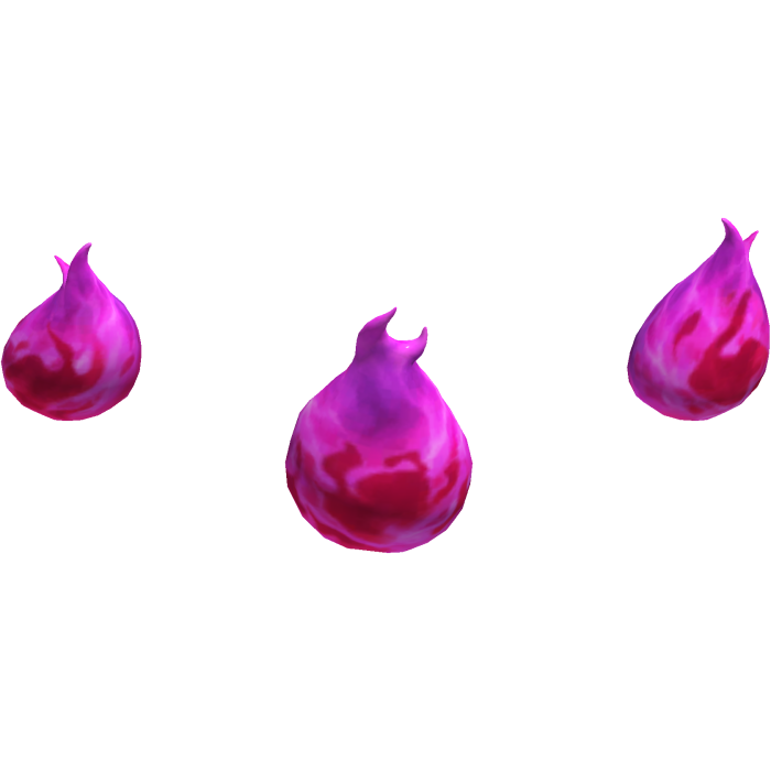 👻 Hisuian Ghost Flame Badger's Flames (PBR)