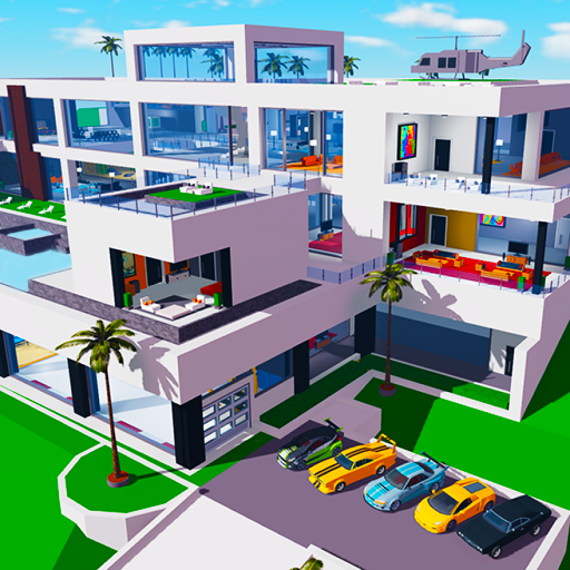 Hollywood Mansion Tycoon official Roblox game thumbnail