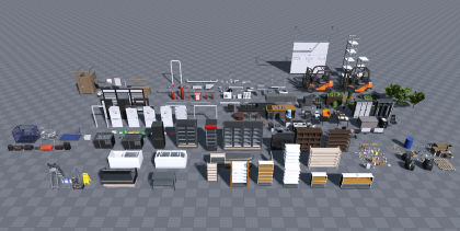 Realistic Grocery Props Pack preview 1