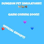 dungeon pet simulator group