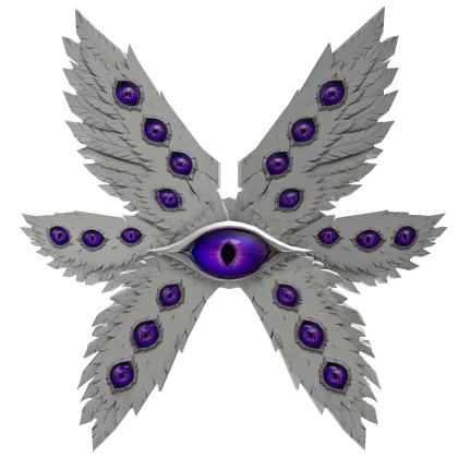 ✅Purple Divine Ophanim Eyes Roblox item render