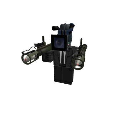 dual rocket launcher large cameraman