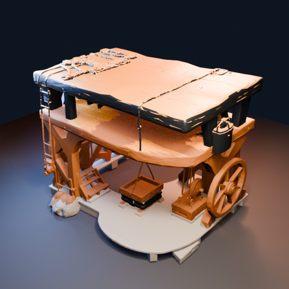 Deepstone Mine Lift - Interactive Ore Elevator