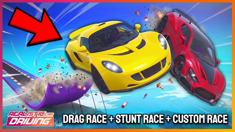 STUNT-DRAG-CUSTOM RACES | Realistic Car Driving™ artwork